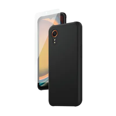 Obrázok produktu pre PanzerGlass SAFE. by ® 2-in-1 Bundle Samsung Galaxy XCover7, Samsung, Samsung - Galaxy Xcover7 5G, Suché aplikovanie, Odolné proti poškriabaniu, Odolný proti nárazom, Priehľadná, 1 kusov