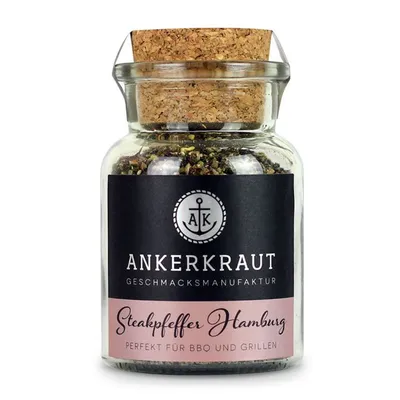 Obrázok produktu pre Ankerkraut steakové korenie Hamburg korenie na mäso korkové nádoby 80g
