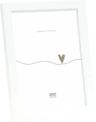 Immagine prodotto di Cornice per foto in legno Deknudt S243D Bianco 20x20 cm