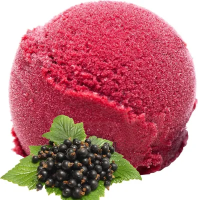 Image de Glace au cassis en poudre 333 g