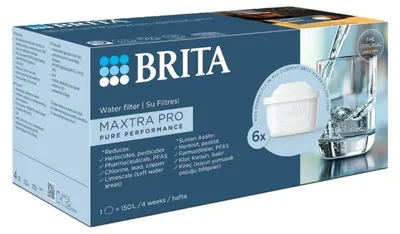 Produktbild von Brita Wasserfilter-Kartusche 6er Maxtra Pro ALL-IN-1 - Filterwasser (1er Pack)