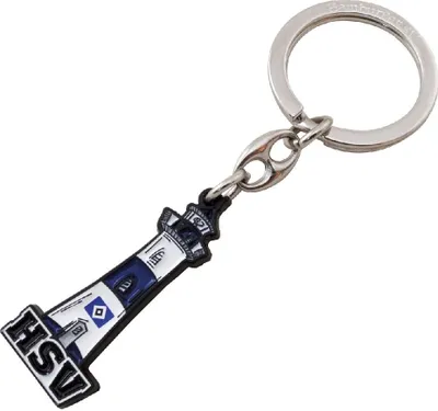 Immagine prodotto di HAMBURGER SV HSV ciondolo portachiavi Faro blu bianco nero -