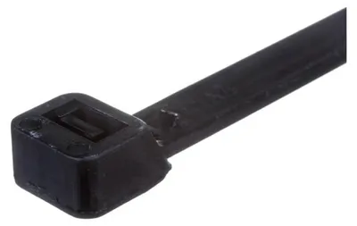 Produktbild von UV-beständiger Kabelbinder TKUV 60/9 schwarz E01TK-01050102201 /100 Stück/