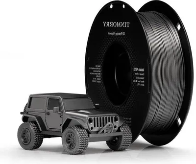 Immagine prodotto di Filamento PETG grigio metallizzato da 175 mm, 1 kg, per stampanti 3D