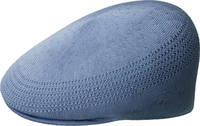 Image de Casquette plate Kangol légère et aérée Tropic Ventair 507, bleue, taille S