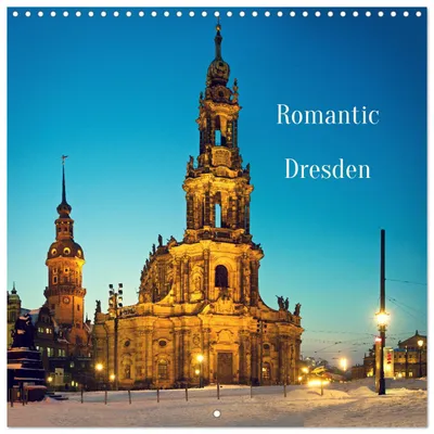 Produktbild von Romantisches Dresden (Wandkalender 2027 12 × 12 Zoll) – CALVENDO, 12-monatiger Wandkalender