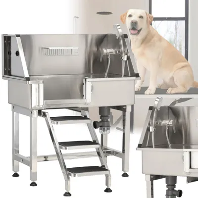 Obrázok produktu pre Kúpeľ pre psov na umývanie zvierat veterinárne schody