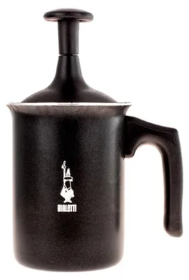Obrázok produktu pre Bialetti 00AGR394, Manual milk frother, Čierna, Hliník, 80 mm, 190 mm