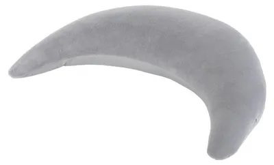 Produktbild von Theraline Plüschmond Dessin 72, silbergrau