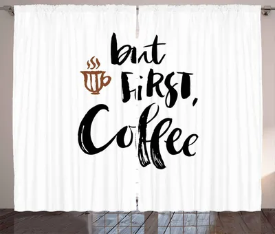 Immagine prodotto di ABAKUHAUS, tenda da cucina rustica per caffè, 280 x 175 cm, set da 2