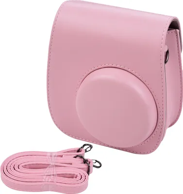 Obrázok produktu pre Prenosná taška na instantný fotoaparátPolyuretánkožená taška s ramenným popruhom Kompatibilná s Fujifilm Fuji Instax Mini 11