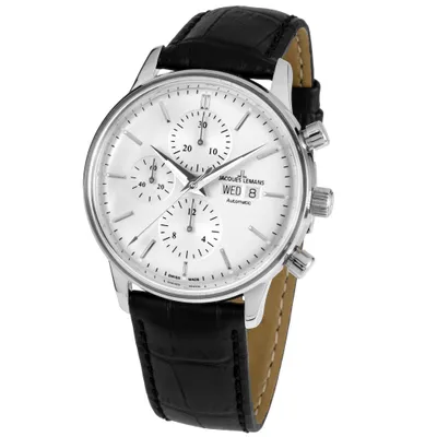 Produktbild von Jacques Lemans - Armbanduhr - Herren - Chrono - Retro Classic Valjoux - N-208A