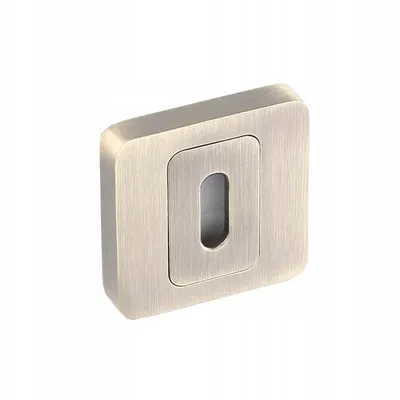 Immagine prodotto di Placca porta corta e quadrata con chiave e patina