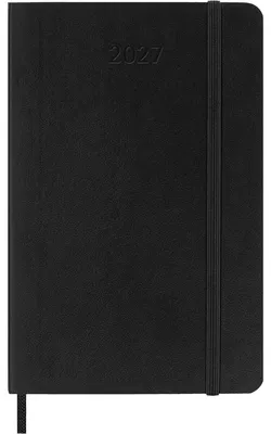 Image de MOLESKINE 8056999279615 MOLESKINE Taschenkalender 2027 schwarz, 1 St.