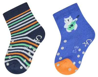 Produktbild von Sterntaler ABS Krabbelsocken 2er-Pack Bär