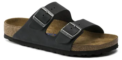 Produktbild von Birkenstock 752483 Damen-Pantoletten in Schwarz – schmale Weite