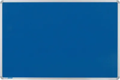 Produktbild von Ultradex Ultradex Pinnwand 120 x 90 cm (B x H) Maße der Oberfläche: 116,6 x 86,6 cm (B x H) Schrauben Dübel Filz Material des Rahmens: Aluminium blau