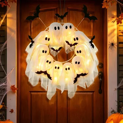 Produktbild von Halloween-Dekoration, Halloween-Dekorationen, Halloween-Türkrans