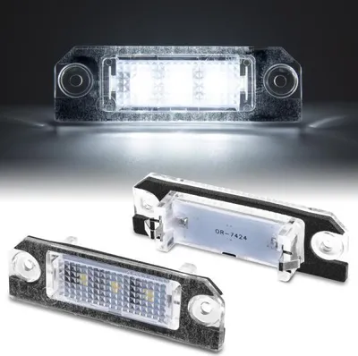 Produktbild von Led Kennzeichenbeleuchtung kompatibel mit VW Golf 5 | Passat CC + B6 | Polo 6N + 9N