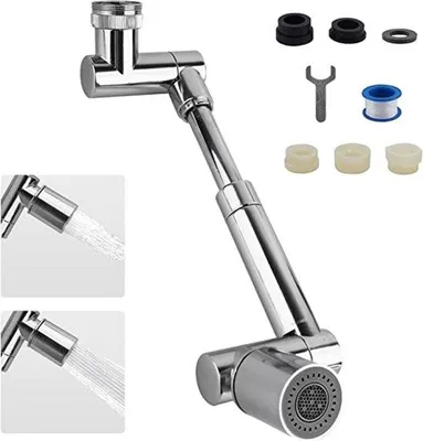 Immagine prodotto di Riduttore di flusso per rubinetto a risparmio idrico – acciaio inossidabile