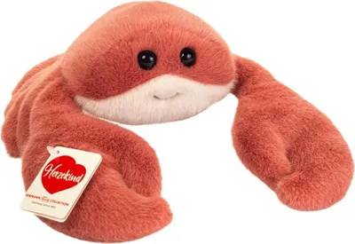 Produktbild von Teddy Hermann Krabbe Kiko rot/weiß 20 cm Plüschtier