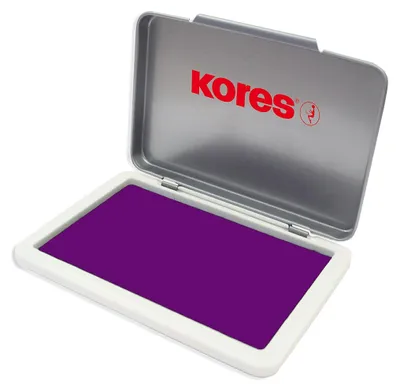 Image de Kores Stempelkissen METALLICA, (B)110 x (T)70 mm, violett
