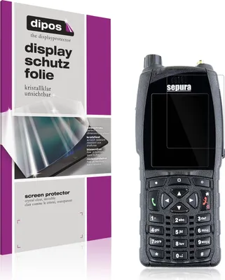 Image de 4x Film de protection d'écran pour Sepura SC2020 protecteur clair dipos