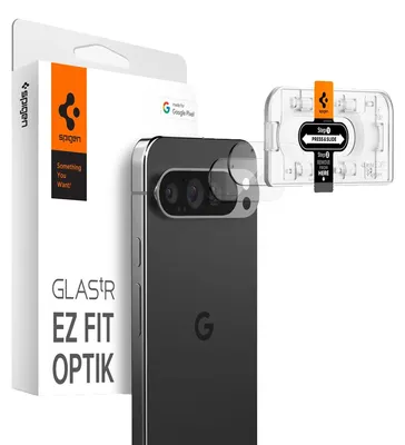 Obrázok produktu pre Spigen GLAS.tR EZ Fit Optik, Google, Google Pixel 9 Pro XL (2024), Prachuodolný, Odolné proti poškriabaniu, Priehľadná, 2 kusov