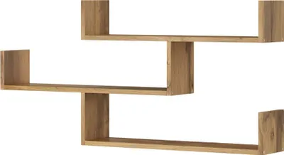 Produktbild von MINIO go for it, Hängendes Bücherregal TIRI 3 in der Wotan Farbe 119 cm