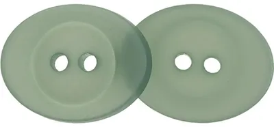 Obrázek produktu pro Knoflík - sada 6 ks - 16x18 mm - Zelená