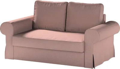 Produktbild von Dekoria Bezug für Backabro 2-Sitzer Sofa ausklappbar, altrosa, Bezug für Backabro 2-Sitzer Sofa