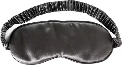 Produktbild von Seidenschlafmaske H-1 - schwarz
