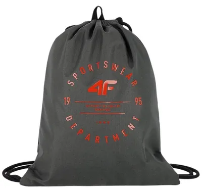 Produktbild von 4F - Turnbeutel "4FJWSS24AGYMM082" PP1838 (Einheitsgröße) (Grau/Silber)