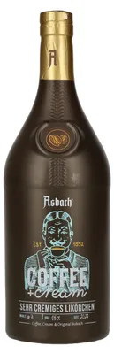 Image de Asbach Coffee + Cream Likörchen 15% Vol. 0,7l