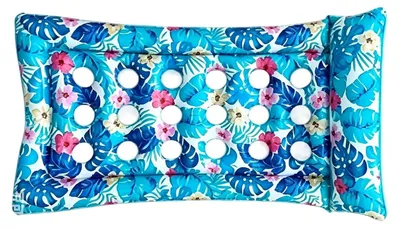 Produktbild von Aufblasbare Schwimmmatte mit Kopfstütze