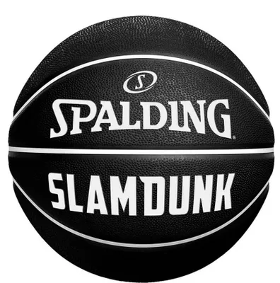 Produktbild von SPALDING Slam Dunk Black White Sz7 Rubb BLACK WHITE BLACK WHITE 7
