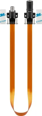 Produktbild von Goobay Wasserdichte SAT Fensterdurchführung, extrem flach (0,3 mm), F-Buchse > F-Buchse