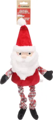 Immagine prodotto di Fenicottero giocattolo di Natale Antonella Babbo Natale rosso