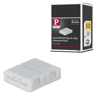 Produktbild von Paulmann YourLED ECO Clip-to-Clip Connector 2er Pack