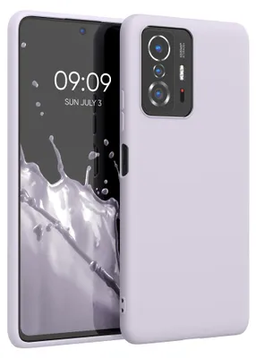 Produktbild von kwmobile Handyhülle für Xiaomi 11T / 11T Pro Hülle - TPU Case - Kabelloses Laden - Schutzhülle Cover in Lavendel