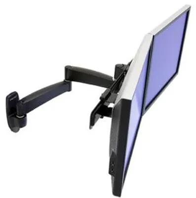 Produktbild von Monitorarm 200 Series Dual / LCD-Größe <=55,9cm / Belastbarkeit 5,9kg / Drehung 360° / Rotation 360° / VESA MIS-D