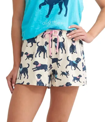 Immagine prodotto di Pantaloncini da pigiama da donna Hatley, modello shorts, con motivo bandana, taglia extra large
