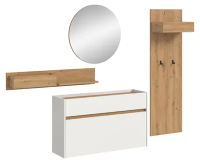 Produktbild von Drive Garderobenmöbel Set D30 Weiß.