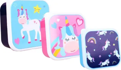 Produktbild von Snackbox 3-in-1 Einhorn / Pret