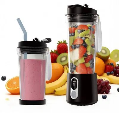 Tragbarer Smoothie-Mixer 300 W, Mini-Entsafter für unterwegs
