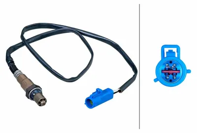 Produktbild von HELLA Lambdasonde für FORD FOCUS III Turnier nach-Kat Beheizt 650mm 6PA 358 244-201