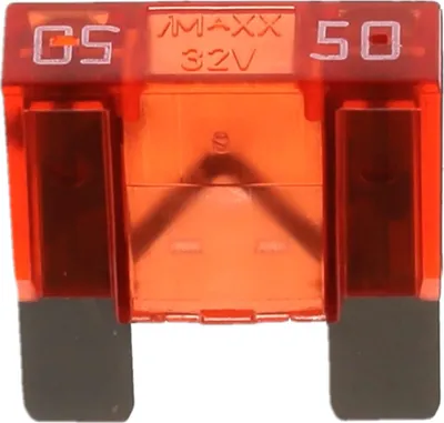 Maxi-Sicherung 32 V/50 A, rot, 1 Stück