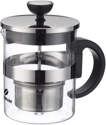 Produktbild von Westmark Teebereiter, 600 ml, Glas/Edelstahl, Teatime, 24802260