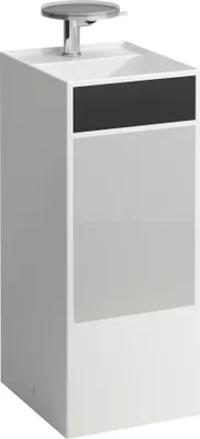 Image de LAUFEN Kartell Lave-mains, posé, 2 trous pour robinet, sans trop-plein, 375x435x900, H811331D038151