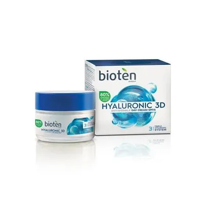 Produktbild von Bioten Hyaluronic 3D Anti-Falten Tagescreme SPF 15 - 50 ml